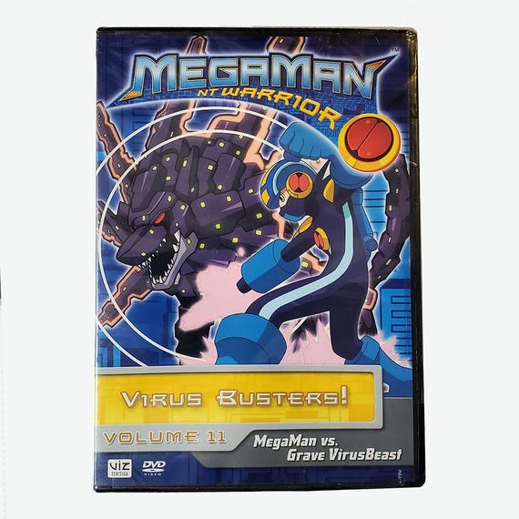 MegaMan NT Warrior v11: Virus Busters DVD - Factory Sealed