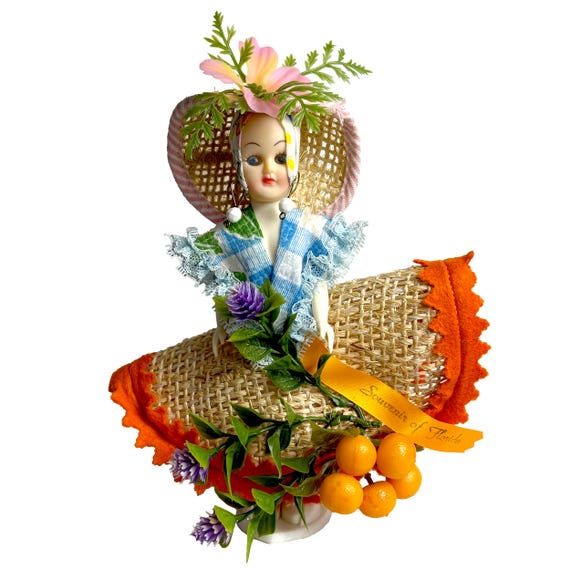 1960s Patti-Originals Florida Souvenir Doll