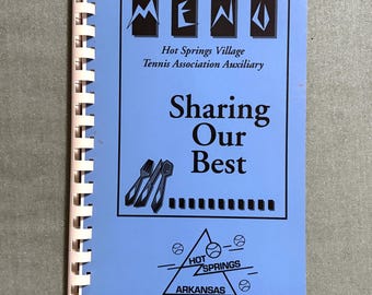 Libro de cocina regional de Arkansas de la Asociación de Tenis de Hot Springs Village de 2002