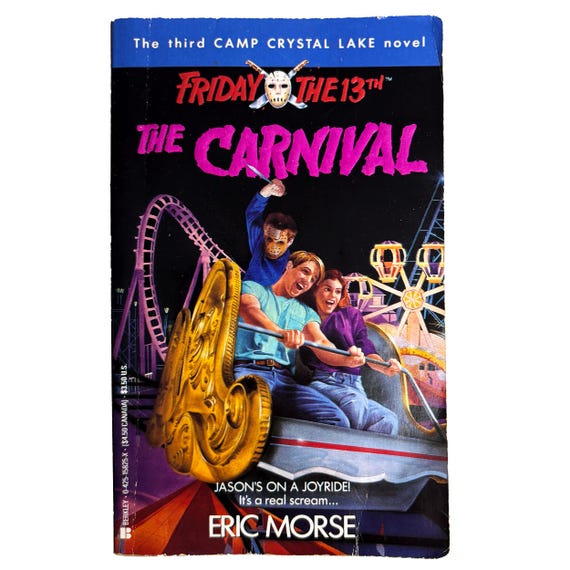 Rare 1994 Friday The 13th: The Carnival Horror Novel, 1st/1st