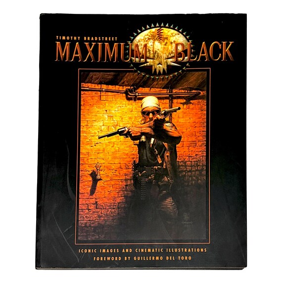 1998 Signed TIMOTHY BRADSTREET Maximum Black 1st Edition Art Book