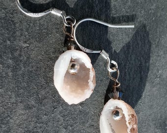 Tabasco Geode Earrings