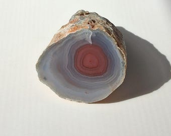 Swazi Agate (Mozambique) Half Nodule Faced and Polished