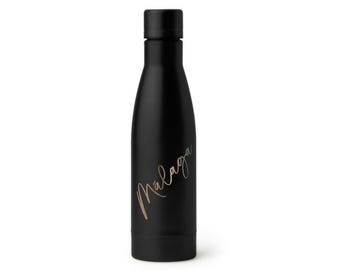 Custom Engraved Stainless Steel Water Bottle, Personalized Gift