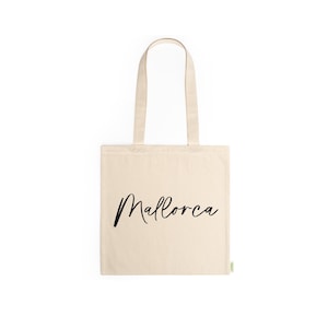 Personalized beach bag with city names. Cotton bag for summer vacation. Personalized bag. Handwritten beach cities. High quality tote bag.