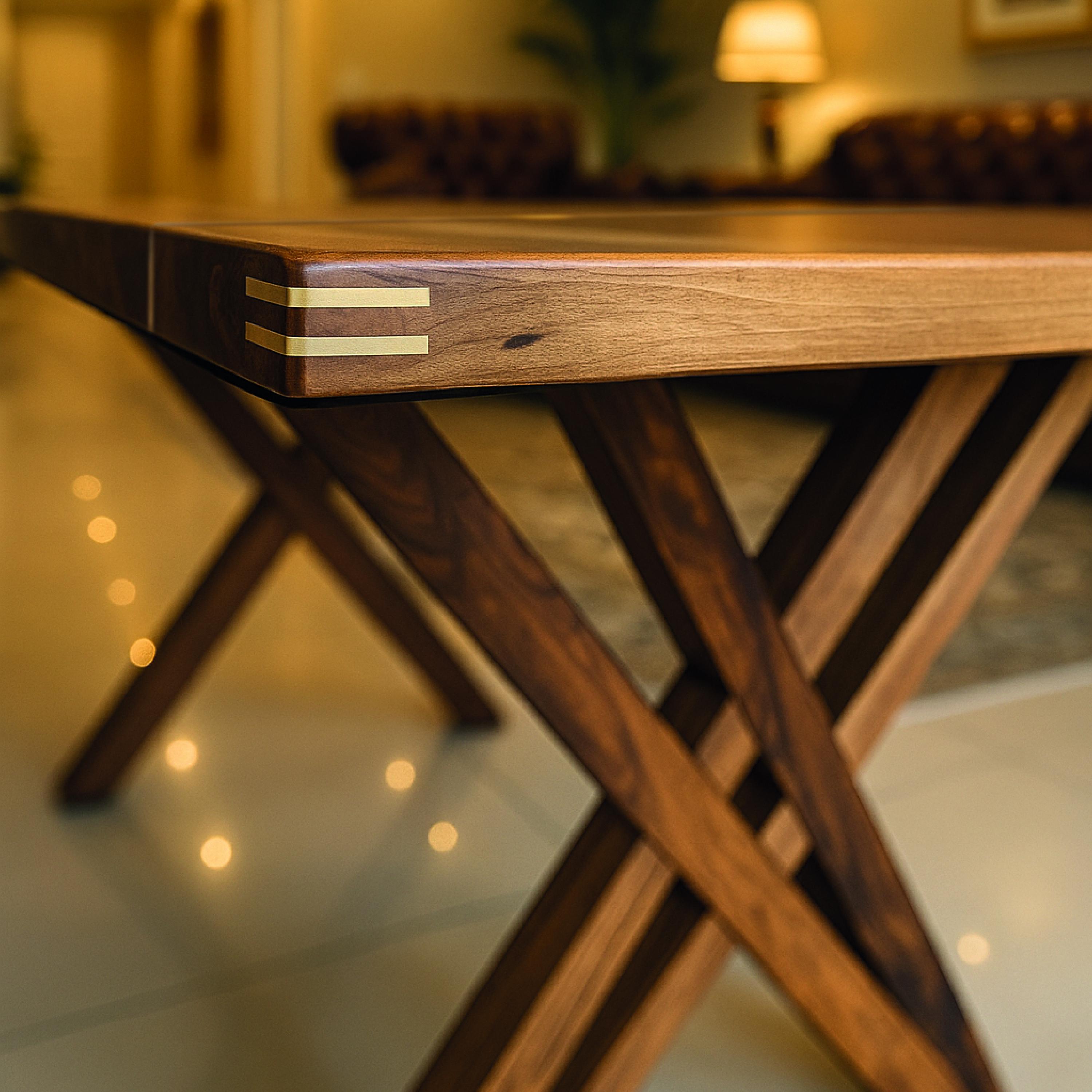Walnut Table Brass Inlay - Etsy, image size:3000x3000