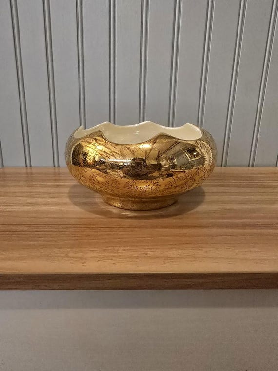 Pearl China Hand Decorated 22KT Platinum Rose Pattern Bowl #303 | Vintage Collectible | Elegant Home Decor