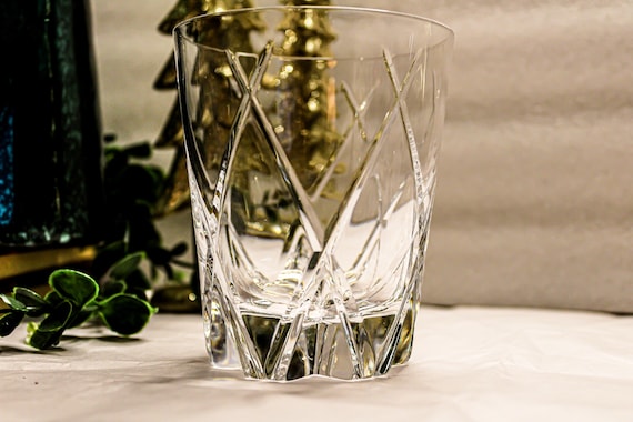 Triomphe by Fabergé - Set of 4 Double Old Fashioned Glasses - RARE FIND
