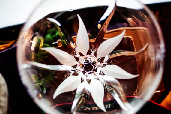 Mikasa Flame D'Amore Magnum or Grand Goblet (9 1/8" x 3 1/2")