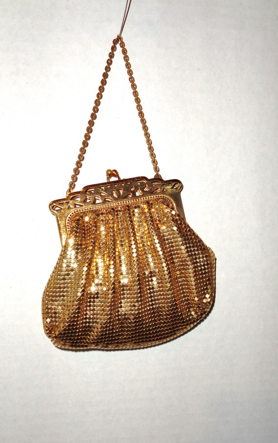 vintage gold bag