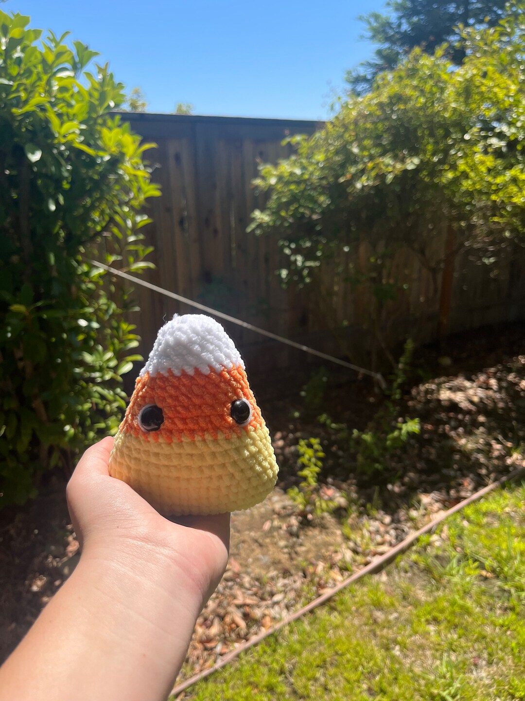 PATTERN ONLY**** Crochet Candy Corn No Sew Pattern - Etsy