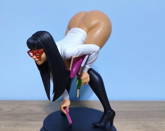 Office Girl Pinup Nsfw Resin Figure