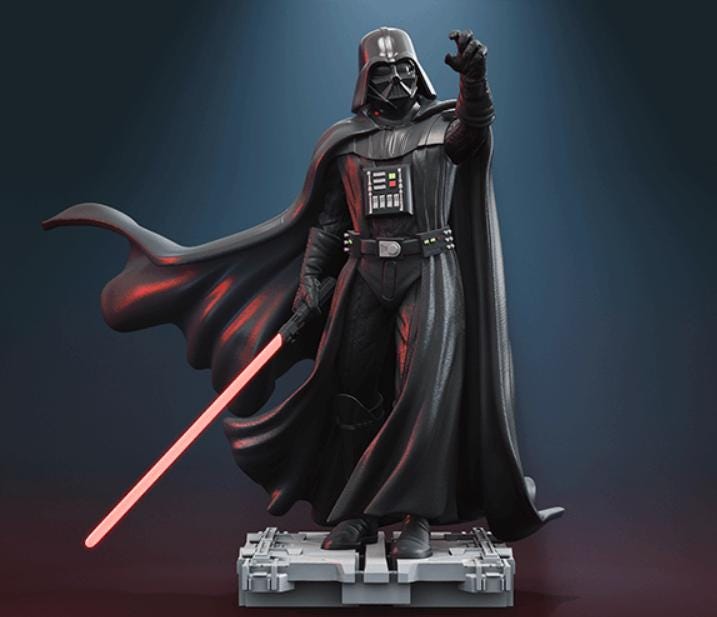 SF・ファンタジー・ホラー Star Wars Animated Statue : Darth Vader Star Wars Darth Vader The Ultimate Evil 1/7 Scale Figure