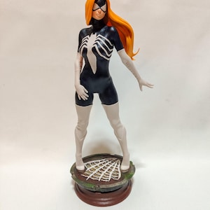 Spiderwoman Julia Carpenter Painted Figure 3d Printed Figure Statue