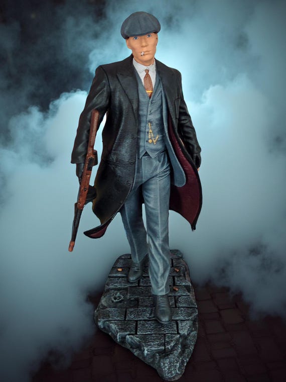 Peaky Blinders Thomas Shelby Painted Figure Statue 3D Printed