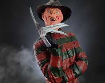 Freddy Krueger Painted 3d Printed Figure Horror Statue Model A Nightmare on Elm Street Story
