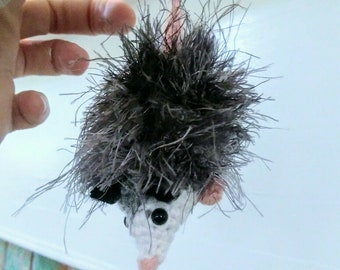 Awesome Possums! - crochet opossum PDF pattern - cute amigurumi animals