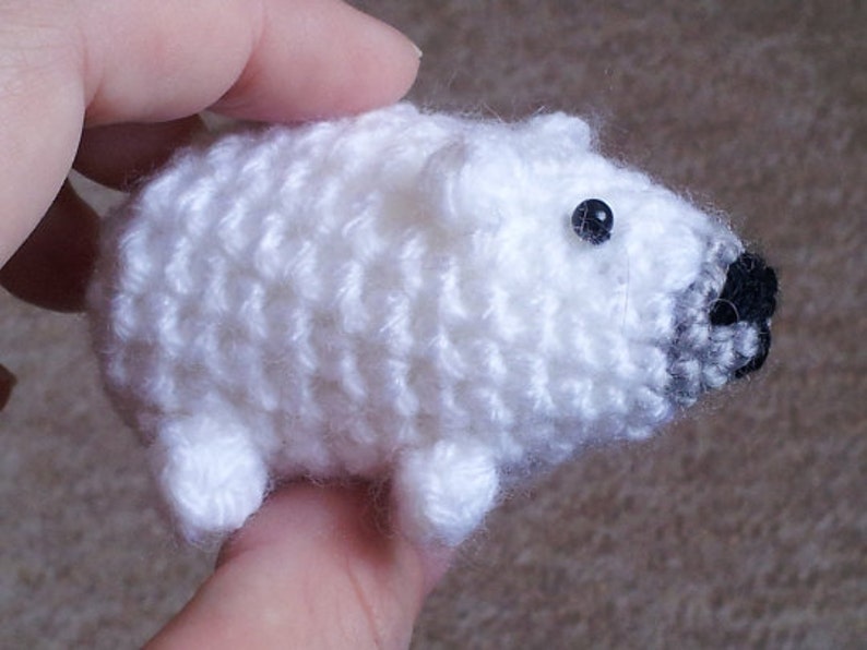 Bitty Bear Crochet Pattern team bear choose the bear mini no sew amigurumi keyring image 2