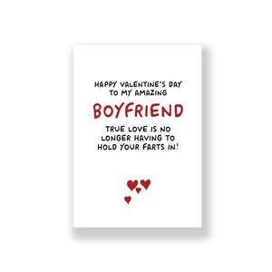 Funny Valentine&#39;s Day Card | Funny Boyfriend Valentine&#39;s Day | Rude Valentines Card | Valentines Day Card For Him | Boyfriend