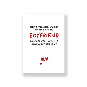 Funny Valentine&#39;s Day Card | Funny Boyfriend Valentine&#39;s Day | Rude Valentines Card | Valentines Day Card For Him | Boyfriend