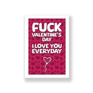 Funny Valentine&#39;s Day Card | Rude Valentines Card | Valentines Day Card