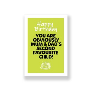 Funny Birthday Card | Funny Happy Birthday Card | Rude Birthday card
