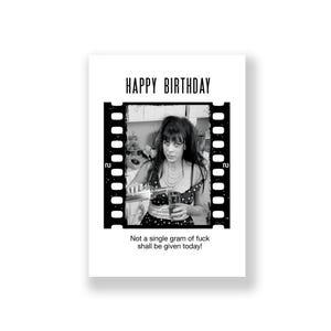 Cartão de aniversário engraçado | Cartão de feliz aniversário engraçado | Cartão de aniversário rude | Cartão de aniversário retrô | Cartão de aniversário vintage