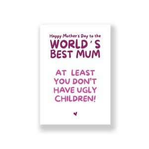 Funny Mother&#39;s Day Card | Cheeky Mother&#39;s Day Card | Rude Mother&#39;s Day Card | Happy Mother&#39;s Day | Mum Card | Mother Card