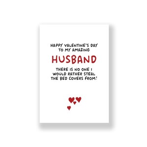 Funny Husband Valentine&#39;s Day Card | Husband Valentine&#39;s Day Card | Rude Valentines Card  | For Him | Husband Valentines Card