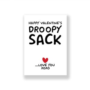 Carte de Saint-Valentin drôle | Carte de Saint-Valentin grossière | Carte de Saint Valentin pour lui | Petit ami | Mari | Fiancé