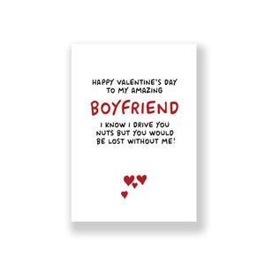 Funny Valentine&#39;s Day Card | Funny Boyfriend Valentine&#39;s Day | Rude Valentines Card | Valentines Day Card For Him | Boyfriend