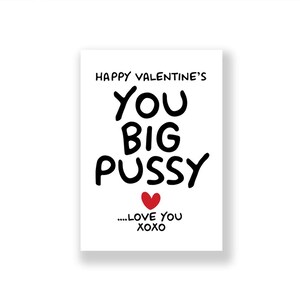 Funny Valentine&#39;s Day Card | Rude Valentines Card | Valentines Day Card