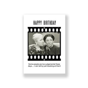 Cartão de aniversário engraçado | Cartão de feliz aniversário engraçado | Cartão de aniversário rude | Cartão de aniversário retrô | Cartão de aniversário vintage