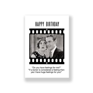 Cartão de aniversário engraçado | Cartão de feliz aniversário engraçado | Cartão de aniversário rude | Cartão de aniversário retrô | Cartão de aniversário vintage
