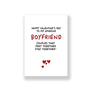 Funny Valentine&#39;s Day Card | Funny Boyfriend Valentine&#39;s Day | Rude Valentines Card | Valentines Day Card For Him | Boyfriend