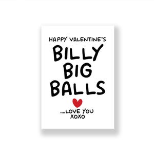 Carte de Saint-Valentin drôle | Carte de Saint-Valentin grossière | Carte de Saint Valentin pour lui | Petit ami | Mari | Fiancé