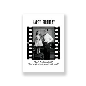 Cartão de aniversário engraçado | Cartão de feliz aniversário engraçado | Cartão de aniversário rude | Cartão de aniversário retrô | Cartão de aniversário vintage