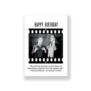 Cartão de aniversário engraçado | Cartão de feliz aniversário engraçado | Cartão de aniversário rude | Cartão de aniversário retrô | Cartão de aniversário vintage
