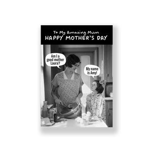 Tarjeta divertida para el Día de la Madre / Tarjeta atrevida para el Día de la Madre / Tarjeta grosera para el Día de la Madre / Feliz Día de la Madre / Tarjeta para mamá / Tarjeta para madre