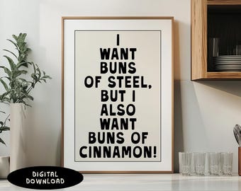 Kitchen Print | Funny Kitchen Print | Printable Wall Art | Digital Print | Instant Download | Wall Art Print | Home Print