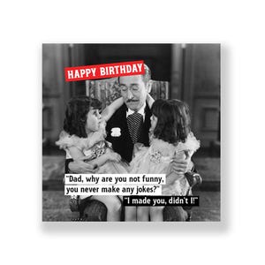 Funny Birthday Card | Funny Happy Birthday Card | Rude Birthday card