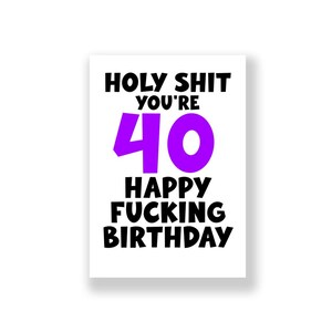 quarantième carte d'anniversaire drôle | Joyeux quarantième anniversaire drôle carte de Zazzle.be Liste d'envies Vous avez des idées ? Carte d'anniversaire grossière