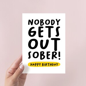 Funny Birthday Card | Funny Happy Birthday Card | Rude Birthday card