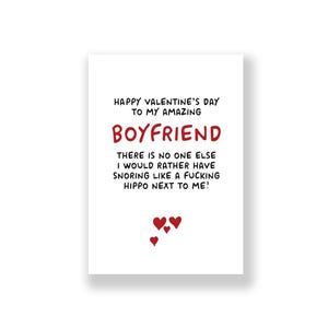 Funny Valentine&#39;s Day Card | Funny Boyfriend Valentine&#39;s Day | Rude Valentines Card | Valentines Day Card For Him | Boyfriend