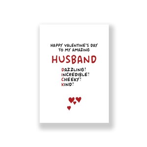 Funny Husband Valentine&#39;s Day Card | Husband Valentine&#39;s Day Card | Rude Valentines Card  | For Him | Husband Valentines Card
