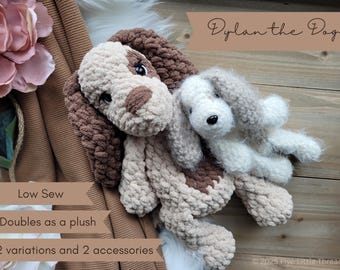 Dylan the Dog Crochet Pattern – Beginner Friendly Amigurumi (PDF Pattern)