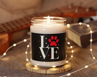 Scented Candle, Fill Your Space with Love, Home Fragrance Gift, Aromatherapy Candle, Relaxing Candle, Hand Poured Soy Candle