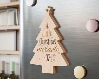 Adorno navideño bebé en camino, recuerdo navideño bebé de 2024, decoración navideña recién nacidos, primer adorno navideño 2024, Nuevo bebé