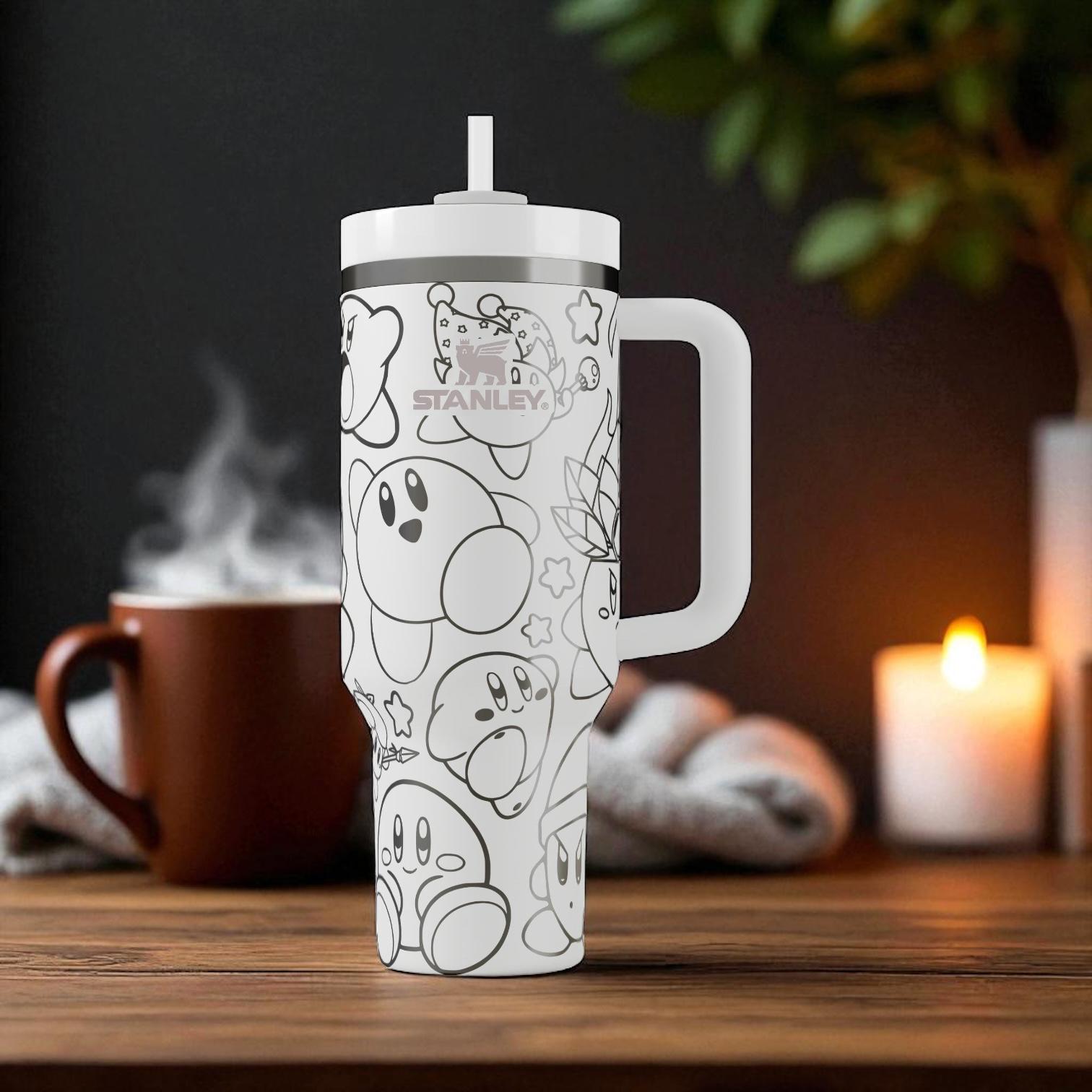 ✨美品✨ベルルッティ カリグラフィ タリ トラベルケース スタンプ Kirby Stanley Tumbler – Engraved Kirby Cup – Custom Gamer Mug