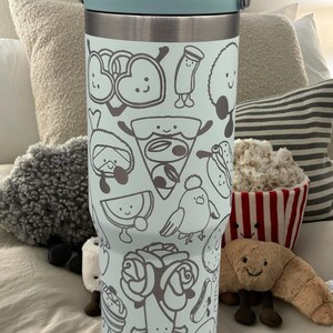 Jellycat-Inspired Bunny Tumbler – Soft Plush Aesthetic Flip Straw Cup, Pastel Travel Mug, Cozy Gift for Bunny Lovers, Fuzzy Drinkware image 9